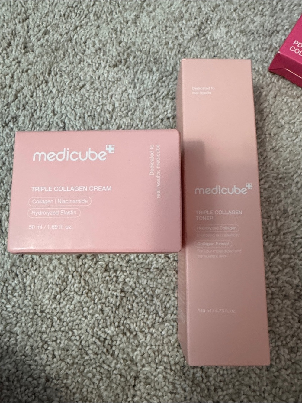Medicube Triple Collagen Cream & Toner NEW SEALED